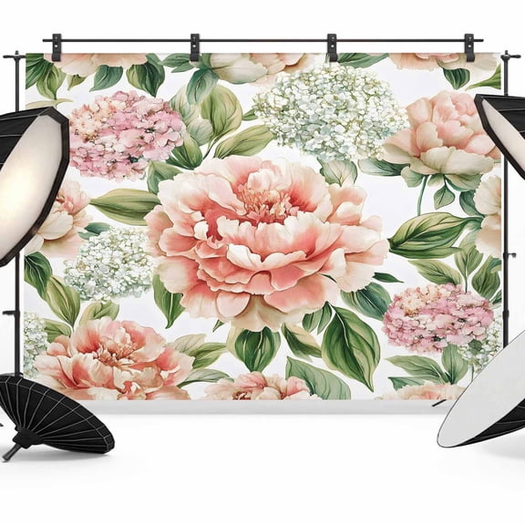 Backdrop for Photoshoot, Photography Photo Studio Background Wall Backdrop, Back Drop Banner Panel for Portraits Wedding Party Live Streaming Decor 10x8Ft
