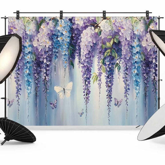 Backdrop for Photoshoot, Photography Photo Studio Background Wall Backdrop, Back Drop Banner Panel for Portraits Wedding Party Live Streaming Decor 7x5Ft