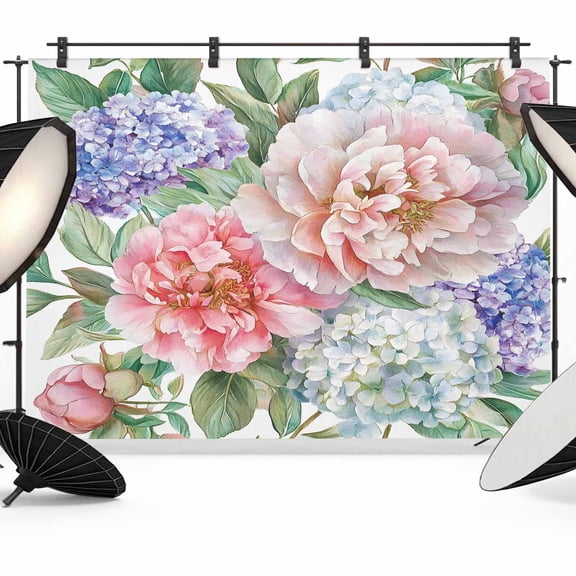 Backdrop for Photoshoot, Photography Photo Studio Background Wall Backdrop, Back Drop Banner Panel for Portraits Wedding Party Live Streaming Decor 7x5Ft