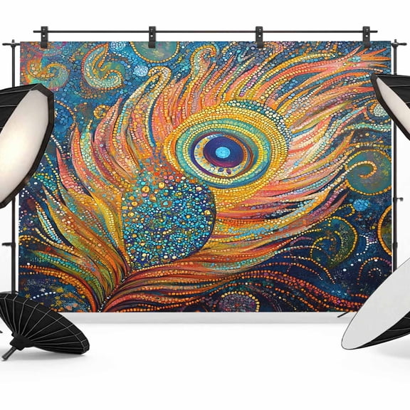 Backdrop for Photoshoot, Photography Photo Studio Background Wall Backdrop, Back Drop Banner Panel for Portraits Wedding Party Live Streaming Decor 7x5Ft