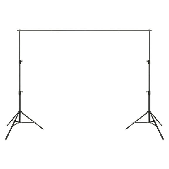 Backdrop Stand 12x10 ft, Heavy Duty Photo Backdrop Stand, Adjustable Photography Background Support System with Clamps & Bag