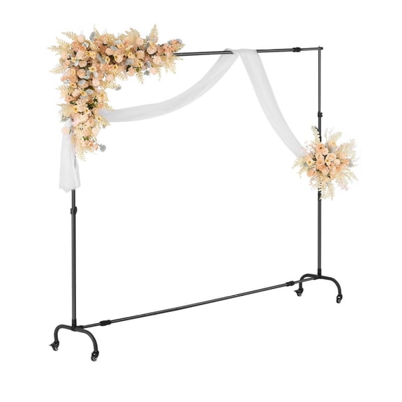 Backdrop Stand 8.5 x 10ft, Adjustable Photo Backdrop Kit with Tripods - Heavy Duty Portable Background Stand for Studio, Wedding, Party & Projector Screen