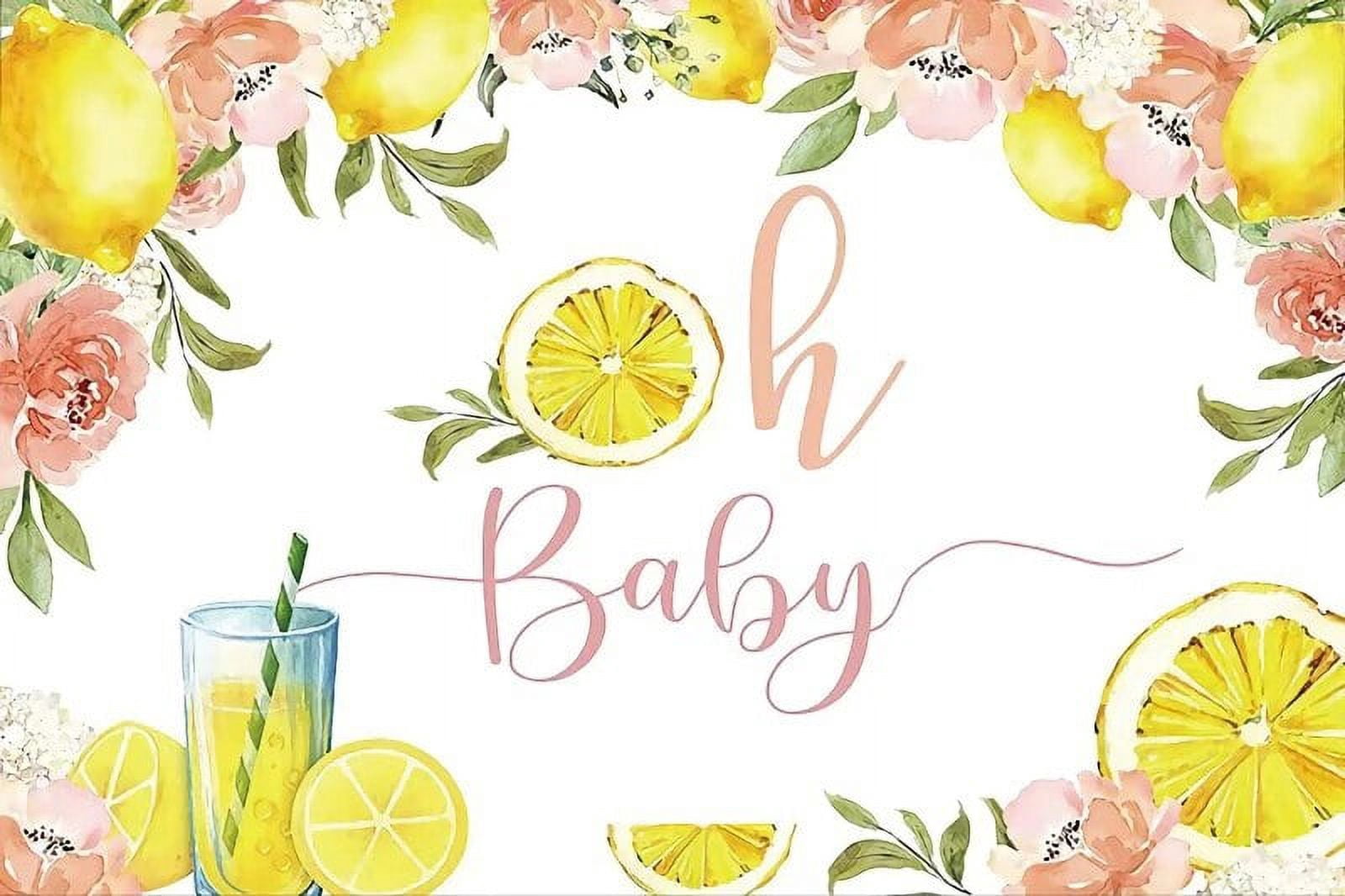 Backdrops orange juice fruit theme birthday party baby portrait