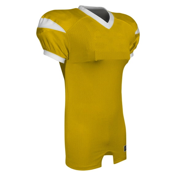 Champro FJ30 Backer Football Jersey - Gold White