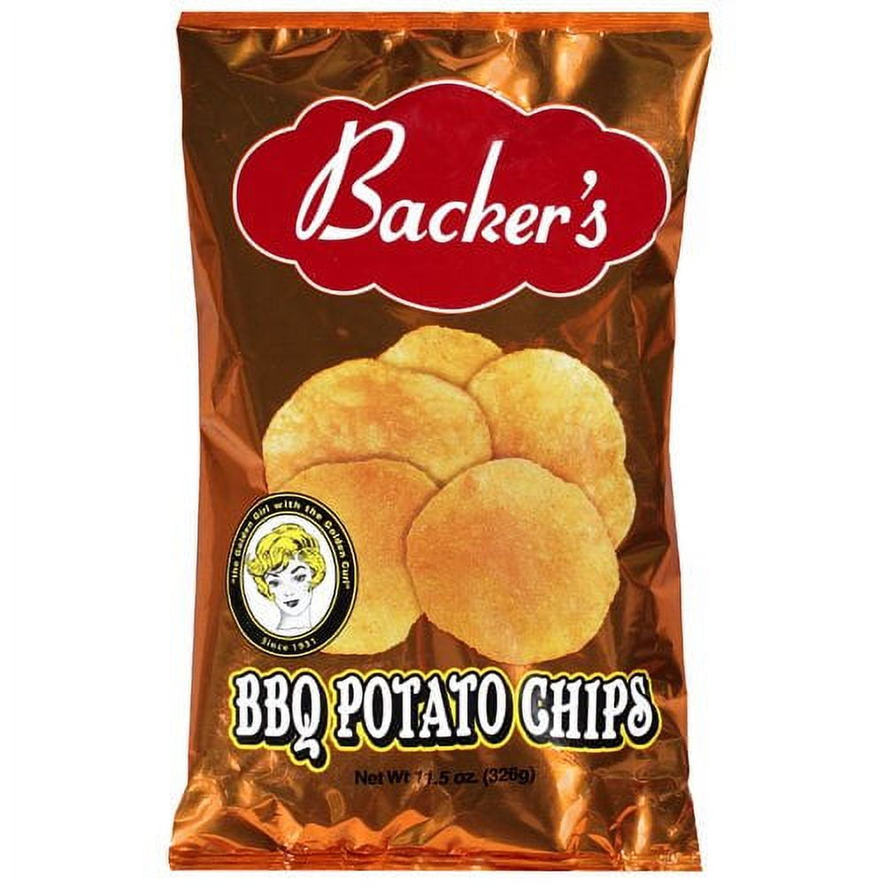 Backer's BBQ Chips, 12 Oz.