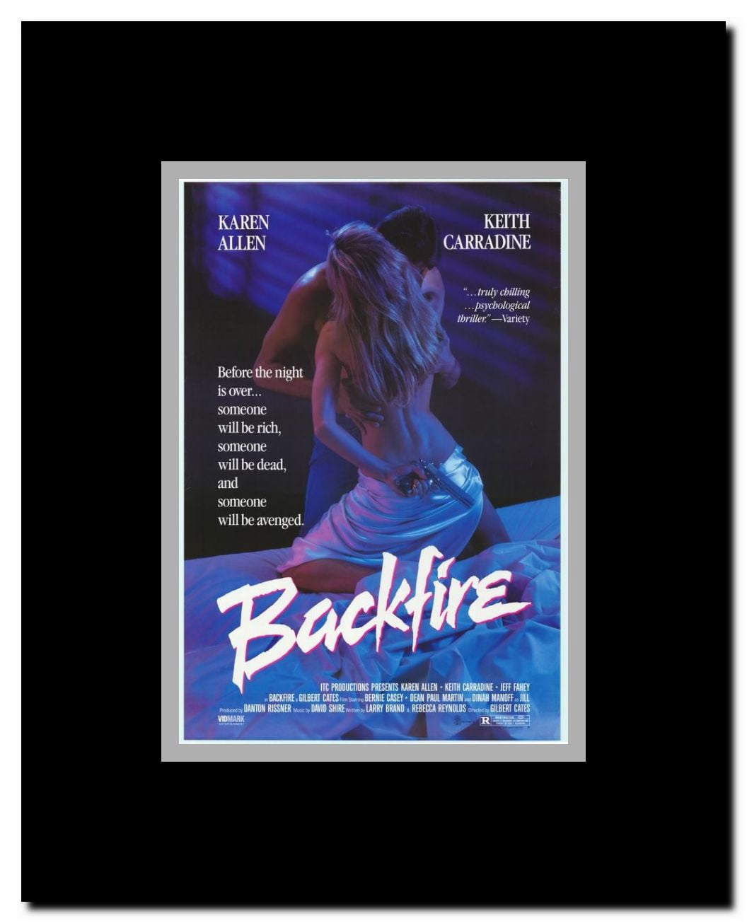 Backfire Framed Movie Poster