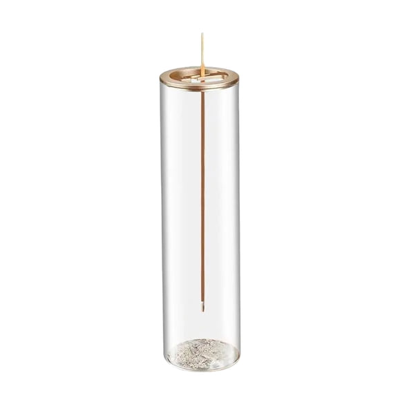 Backflow Incense Holder, Removable Glass Design, Effortless Cleaning and Ash Control, Ideal for Meditation and Yoga, Perfect for Home Decor and Wellness Spaces