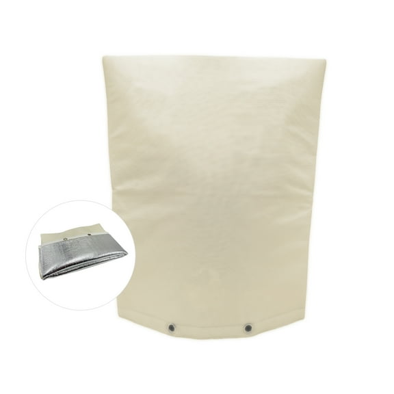 Backflow Preventer Insulation Cover, Irrigation Backflow Valve, Insulated Pouch for Winter Pipe Freeze Protection,Waterproof Sprinkler Valve System Cover for Snow, Sun Exposure