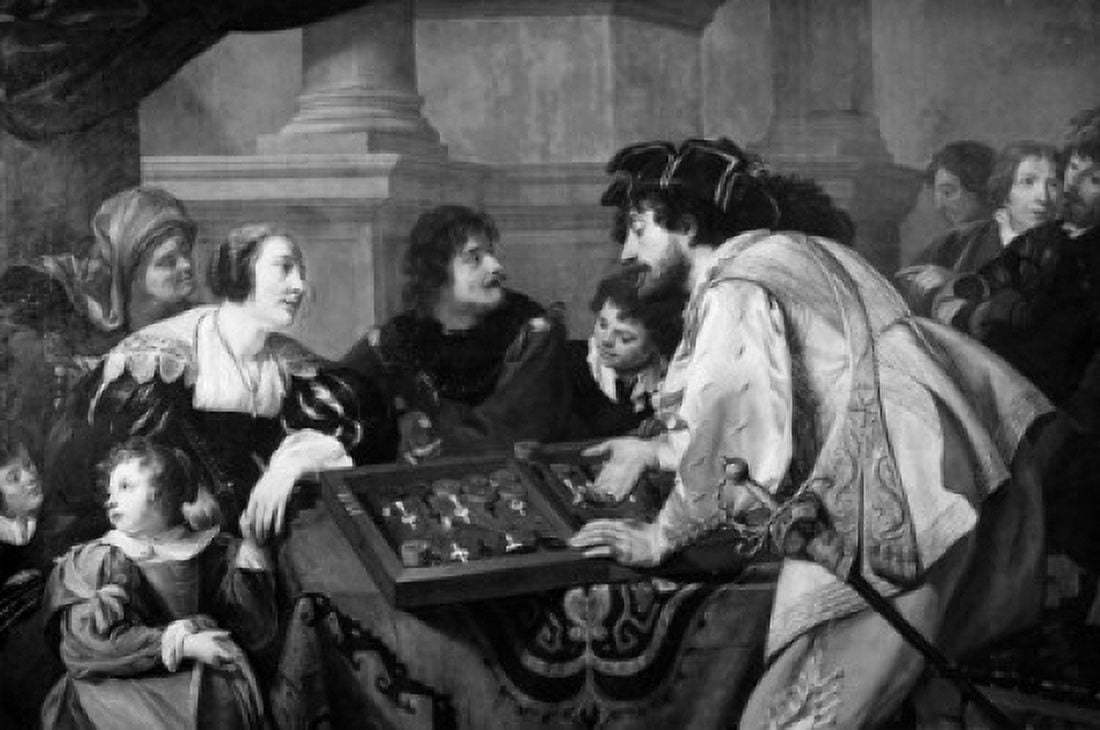 The Backgammon Players by Theodor Rombouts oil on canvas 1634 (1597-1637) USA Raleigh Courtesy of the North Carolina Museum of Art Canvas Art - Theodor Rombouts (24 x 36)