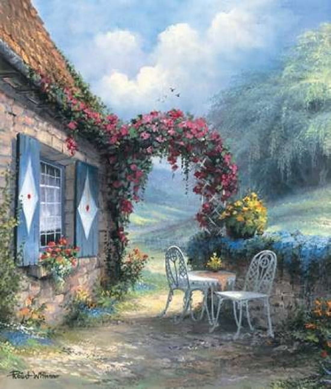 Backgarden I Canvas Art - Reint Withaar (24 x 24)