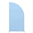 thumbnail image 1 of Background Arch Stand Backdrop Stand Set With 2-Sided Design Half Moon Shape Reusable Arch Backdrop Stand Cover For Wedding, 1 of 8