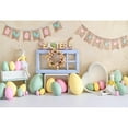 Background Photography Wall Brick Gray Smash Cake Birthday Bunny Farm