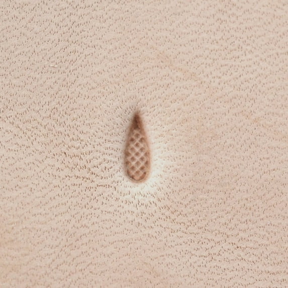 Background, Teardrop, Squares, Leather Stamping Tool, Multiple Sizes