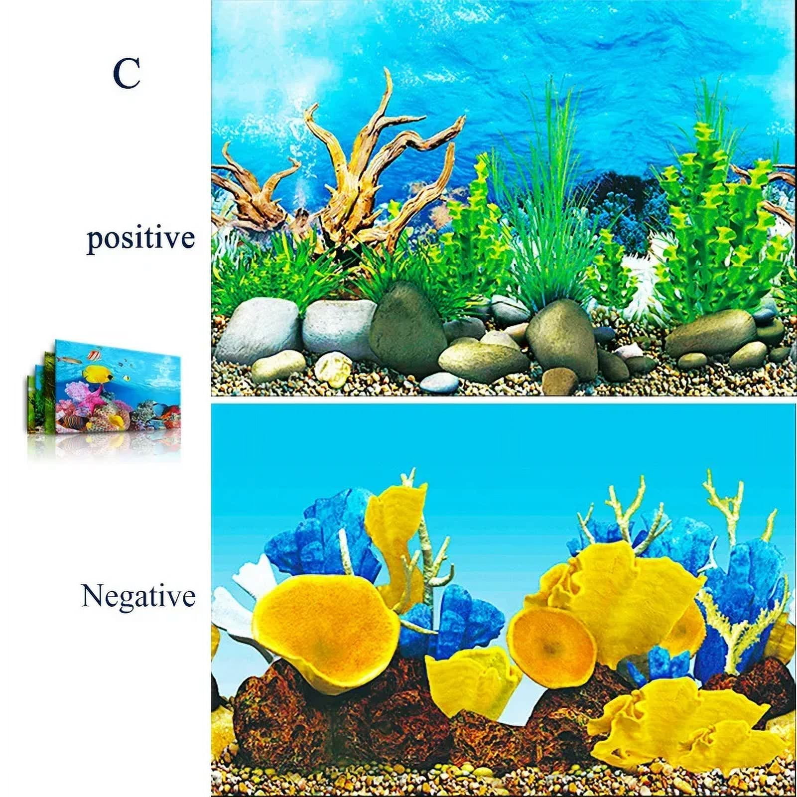 Background for Aquarium 3d Marine Decorations Stickers & Poster Goods