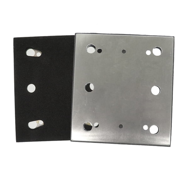 Backing Plate Sander Pad Power Tool Workshop Equipment 1 * 1 Pc Square 1 4 Sheet Aluminum Plate Pu Foam 100*110Mm