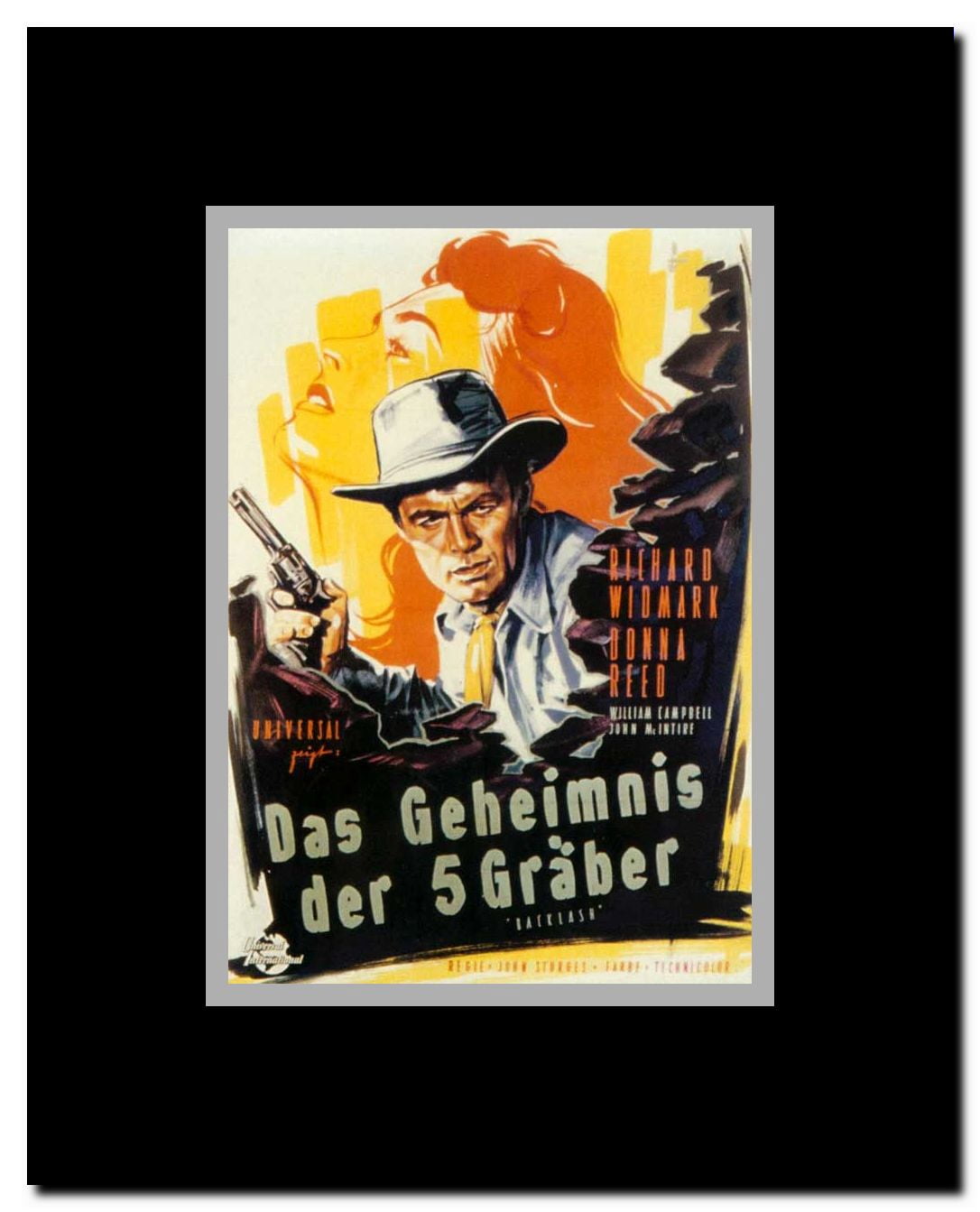 Backlash Framed Movie Poster