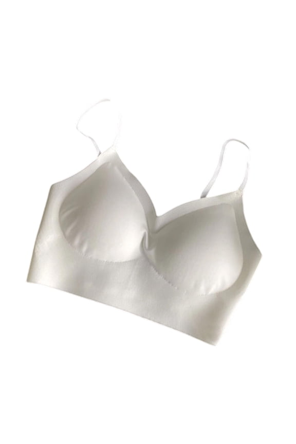 Backless Adjustable Strap Bralette Thin Cotton Crosses Convertible Push Up Support Wirefree Bra For Women Underwear