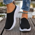 thumbnail image 1 of Backless Sneakers for Women, Slip On Open Back Shoes with Arch Support, Breathable Mesh Walking Mules Sneakers, Lightweight Non-Slip Platform Casual, 1 of 7
