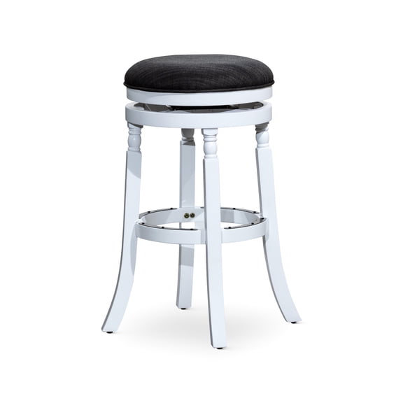 Backless Swivel Stool with 360 - Degree Rotation | For Free Movement in Kitchen or Bar | Provides Comfort and Mobility
