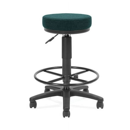 Backless Swivel Utilistool w Drafting Kit & Gas Lift (Teal)
