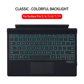 Backlight Bluetooth Keyboard For Microsoft Surface Pro 3 4 5 6 7 8 9 Pro X Go 1 2 3 Keyboard Backlit Trackpad Wireless