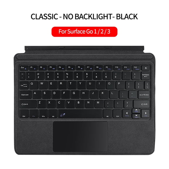 Backlight Bluetooth Keyboard For Microsoft Surface Pro 3 4 5 6 7 8 9 Pro X Go 1 2 3 Keyboard Backlit Trackpad Wireless