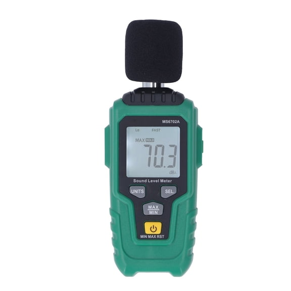Backlight LCD Digital Sound Level Meter Handheld Decibel Tester Multifunctional Noise Volume Detector for Home ,Accurate Measurement
