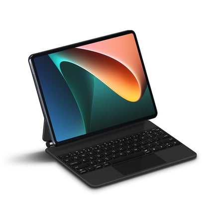 Backlight Magic Keyboard For Xiaomi Pad 5 & 5 Pro 11 inch Smart Keyboard Cover Slim mipad 5pro Tablet Case  Magnetic TrackPad Black