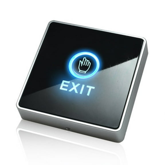 Backlight Push Touch Exit Button Infrared Door Switch with LED Indicator