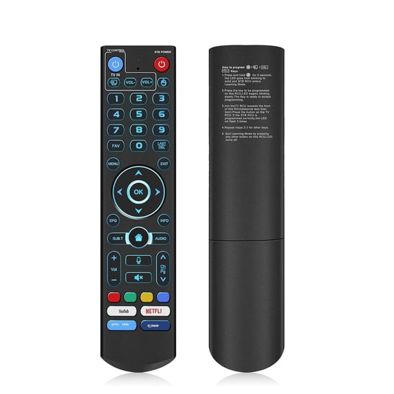 Backlight Voice Remote Control Replacement Compatible for vSeeBox V1,V1 Pro,V2,V2 Pro, V3 Pro, V3 Plus,V1 Max,Elite,Max