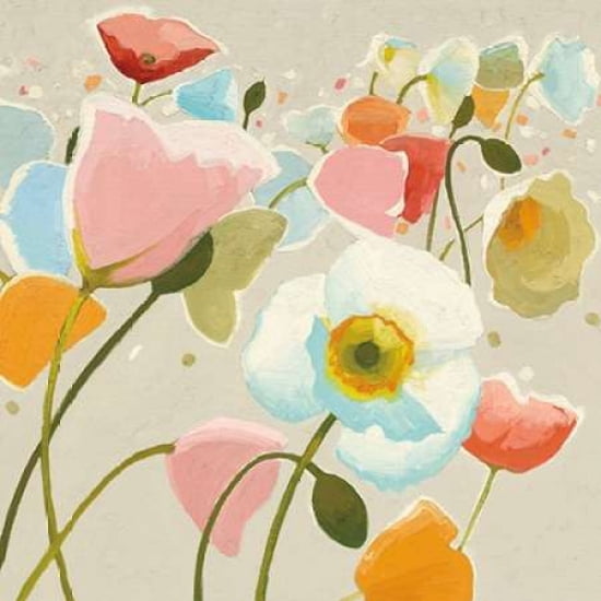 Backlit Confetti v2 Canvas Art - Shirley Novak (24 x 24)