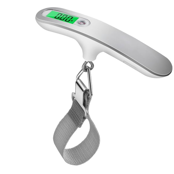 Backlit Fish Hook Hang Scale LCD Display 50kg Electronic Travel Hanging Tool Digital Luggage Scale