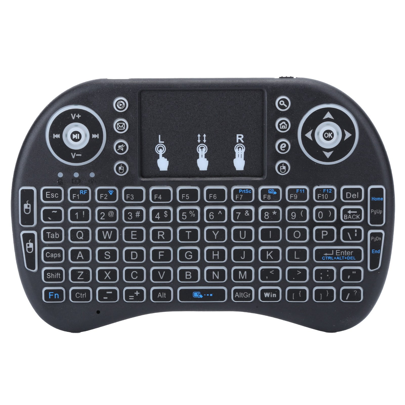 Backlit Keyboard, BuiltIn Smart Touchpad With 360 Degree Flip 10 Meter