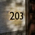 thumbnail image 1 of Backlit LED House Number, Waterproof Stainless Steel, High Transparency Acrylic, LED Illuminated Home Address Number, Luminous House Number, Modern Address Number, 1 of 10