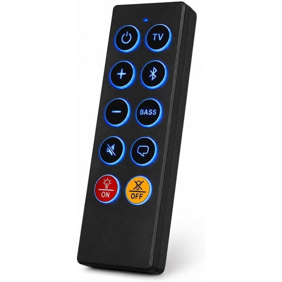 Backlit Replacement Remote Control for Bose TV Speaker & Solo Soundbar ...