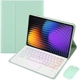 thumbnail image 1 of Backlit trackpad bluetooth keyboard case for xiaomi pad 7 7 pro 11.2,mint, 1 of 4