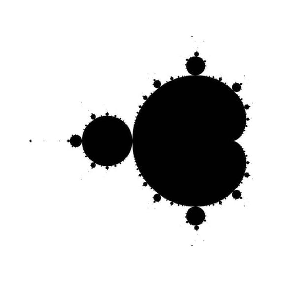 Backlund "Mandelbrot I" Glossy Poster