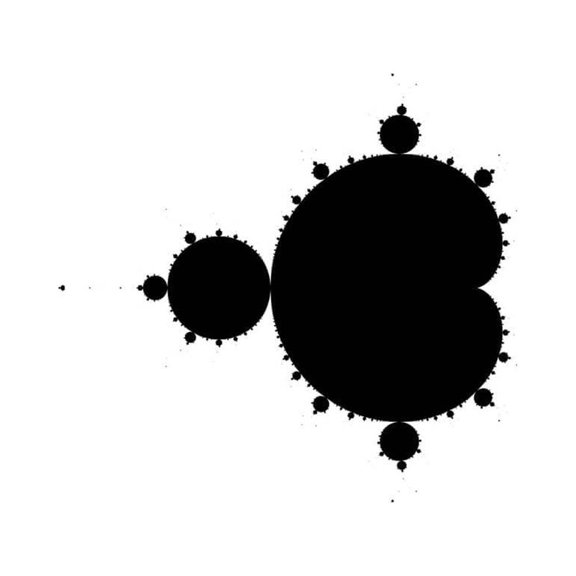 Backlund "Mandelbrot I" Glossy Poster