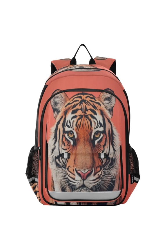 Backpack 12.9 *5.1 * 17.7 Inches Outing Backpack, Shopping Backpack, Travel Backpack Big Tiger
