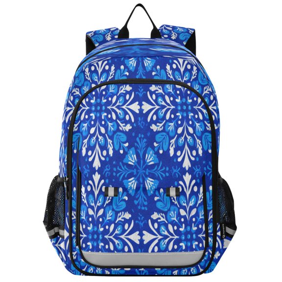 Backpack 12.9 *5.1 * 17.7 Inches Outing Backpack, Shopping Backpack, Travel Backpack Blue Beautiful