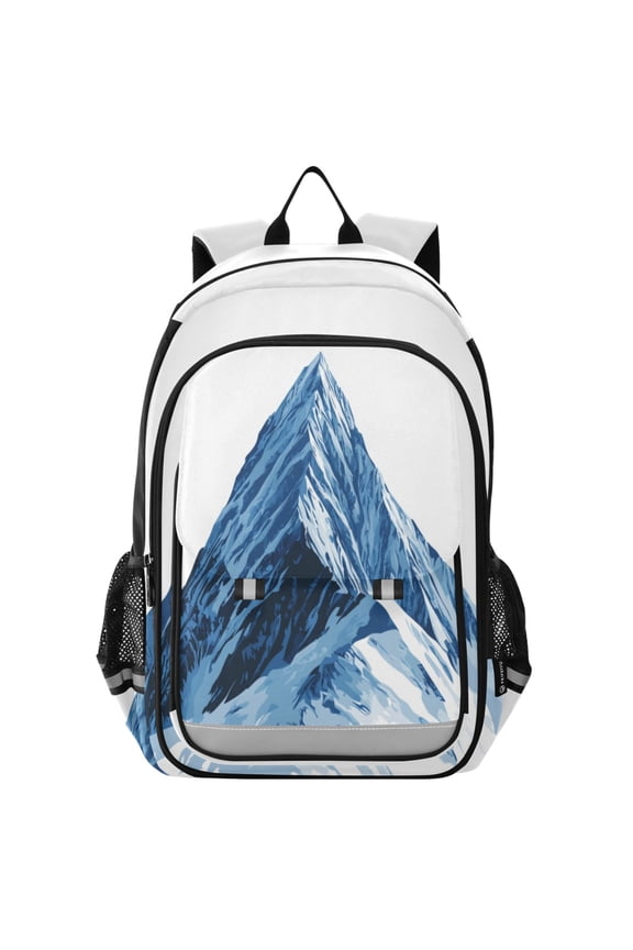 Backpack 12.9 *5.1 * 17.7 Inches Outing Backpack, Shopping Backpack, Travel Backpack Blue Peak