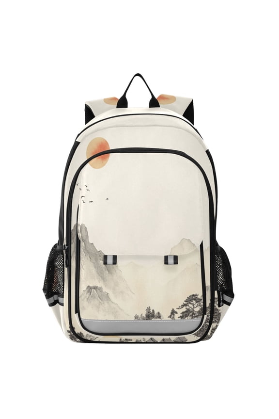 Backpack 12.9 *5.1 * 17.7 Inches Outing Backpack, Shopping Backpack, Travel Backpack Classical Mountain