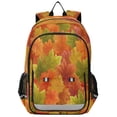 thumbnail image 1 of Backpack 12.9 *5.1 * 17.7 Inches Outing Backpack, Shopping Backpack, Travel Backpack Colorful Maple Leaves, 1 of 7