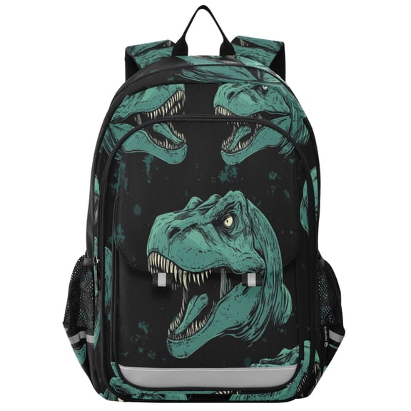 Backpack 12.9 *5.1 * 17.7 Inches Outing Backpack, Shopping Backpack, Travel Backpack Cool Dinosaur