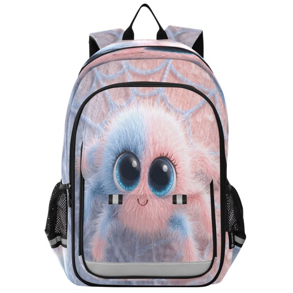 Backpack 12.9 *5.1 * 17.7 Inches Outing Backpack, Shopping Backpack, Travel Backpack Cute Spider
