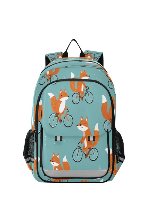 Backpack 12.9 *5.1 * 17.7 Inches Outing Backpack, Shopping Backpack, Travel Backpack Fox Bicycle