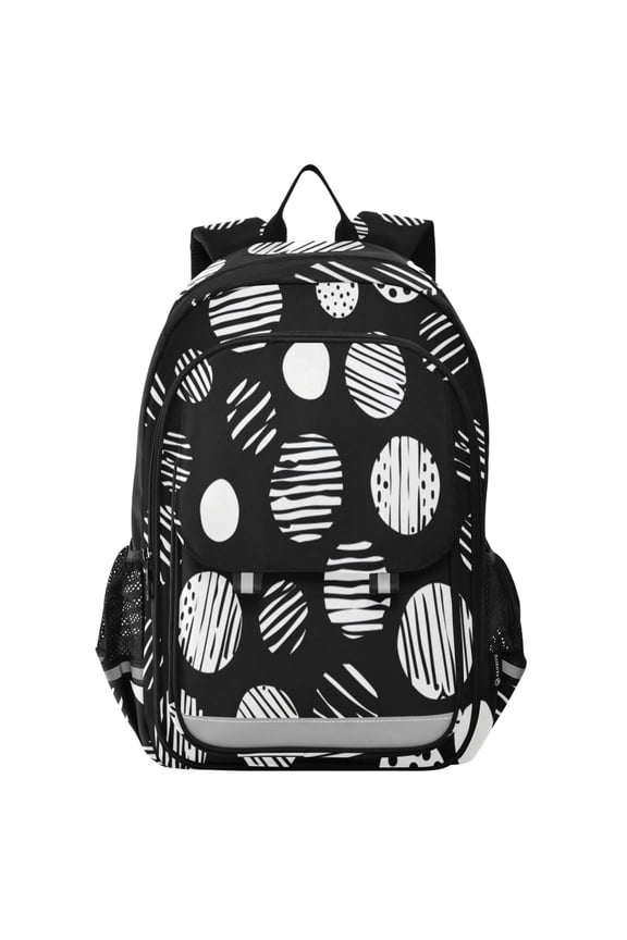Backpack 12.9 *5.1 * 17.7 Inches Outing Backpack, Shopping Backpack, Travel Backpack Fringe Circle