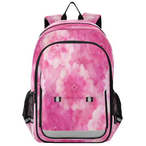Backpack 12.9 *5.1 * 17.7 Inches Outing Backpack, Shopping Backpack, Travel Backpack Pink Pattern Beautiful