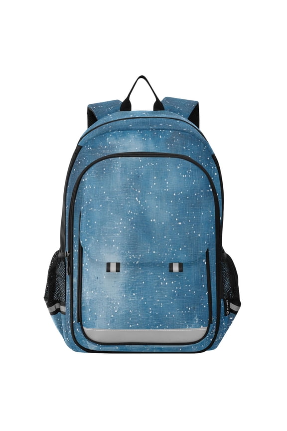 Backpack 12.9 *5.1 * 17.7 Inches Outing Backpack, Shopping Backpack, Travel Backpack Pretty Beautiful Blue