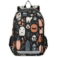 thumbnail image 1 of Backpack 12.9 *5.1 * 17.7 Inches Outing Backpack, Shopping Backpack, Travel Backpack Seamless Halloween Pattern, 1 of 7
